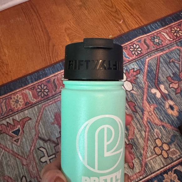 Pretty Lights Mint Green Water Bottle - Picture 2 of 2